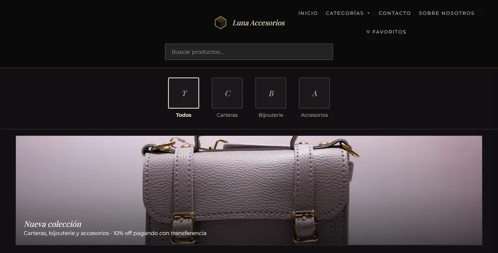 Ejemplo de Tienda online